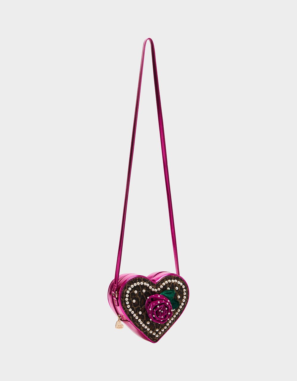 LEOPARD HEART CROSSBODY LEOPARD sold by Betsey Johnson product image thumbnail 2