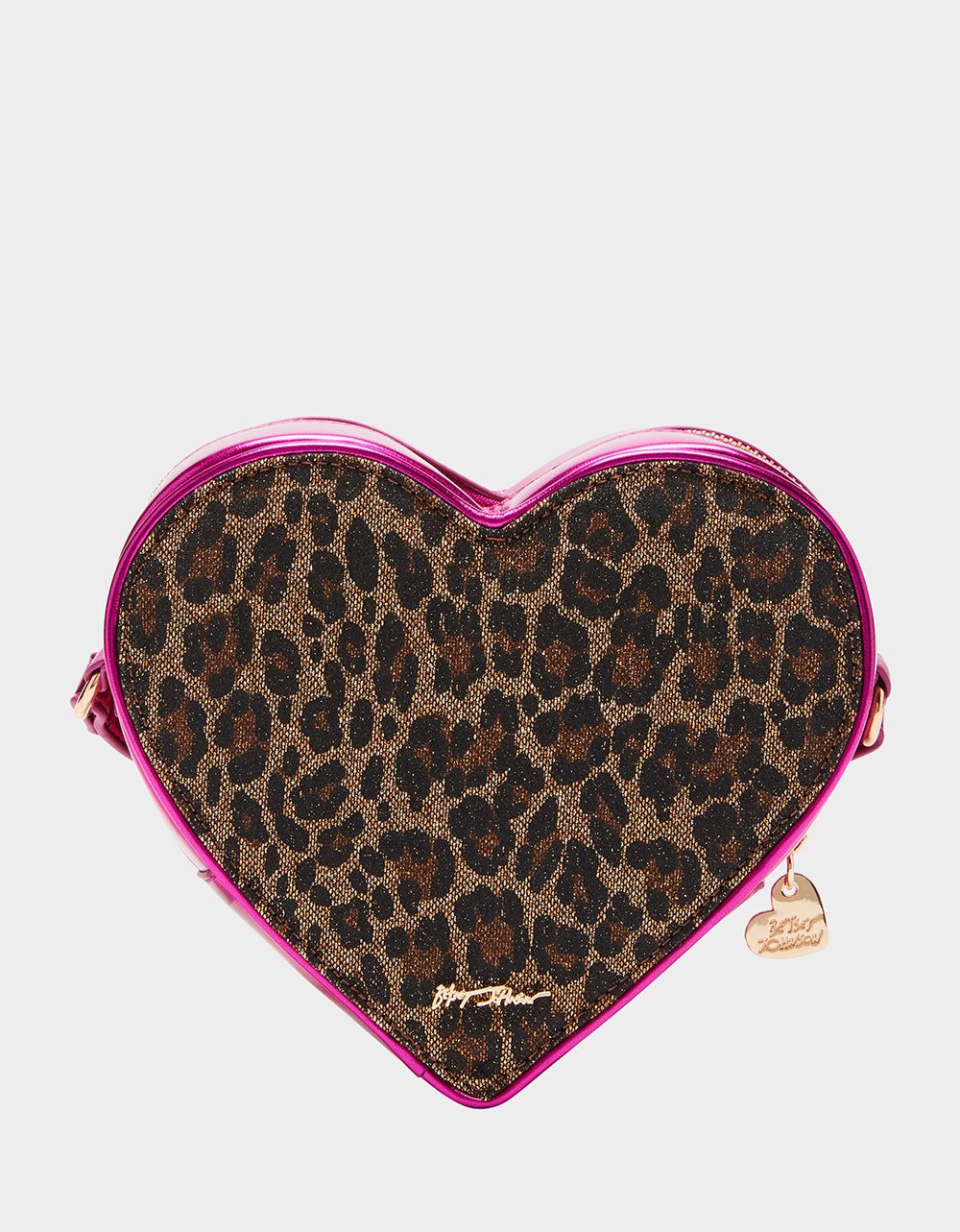 LEOPARD HEART CROSSBODY LEOPARD sold by Betsey Johnson product image thumbnail 5