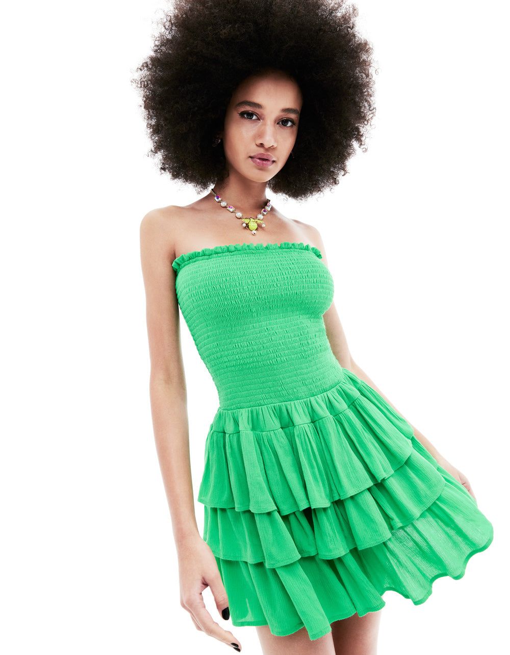 ROSIE MINI DRESS GREEN sold by Betsey Johnson product image thumbnail 2