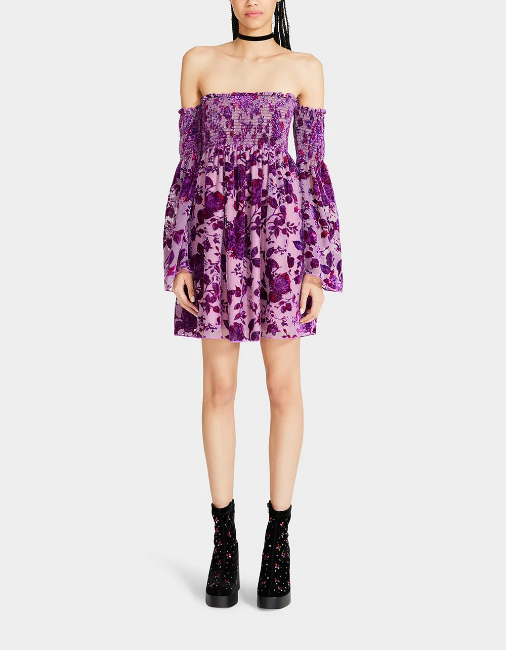 ESSIE MINI DRESS PINK sold by Betsey Johnson product image thumbnail 4