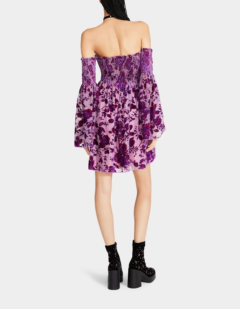 ESSIE MINI DRESS PINK sold by Betsey Johnson product image thumbnail 3