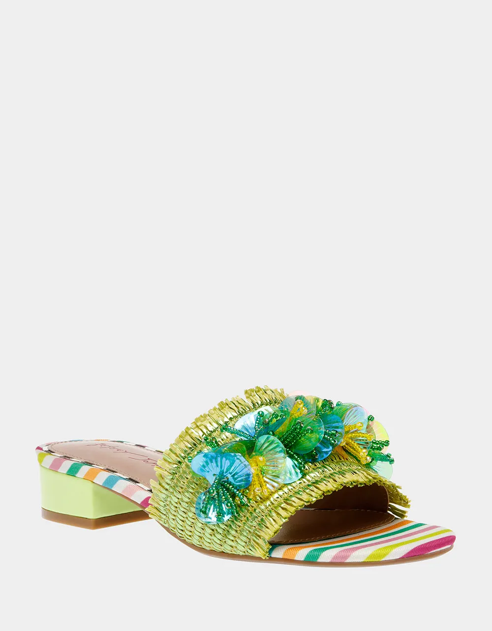 PEYTEN GREEN MULTI sold by Betsey Johnson product image thumbnail 3