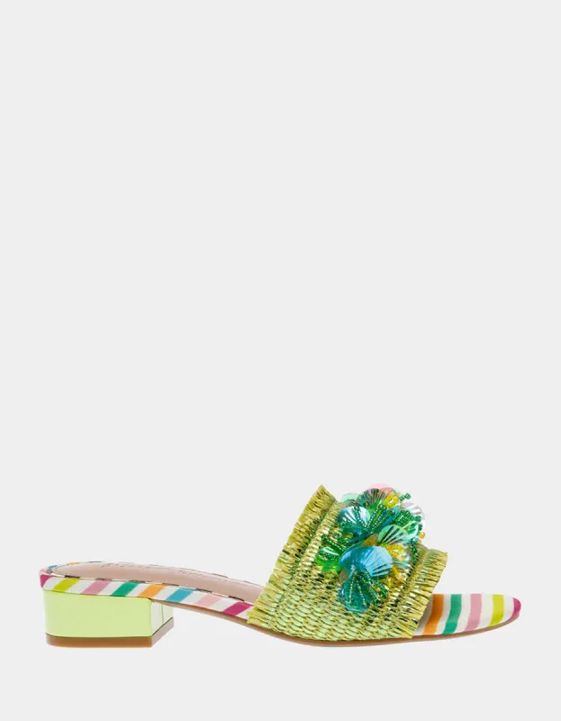 PEYTEN GREEN MULTI sold by Betsey Johnson