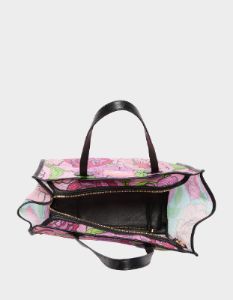MESHIN AROUND TOTE PINK sold by Betsey Johnson