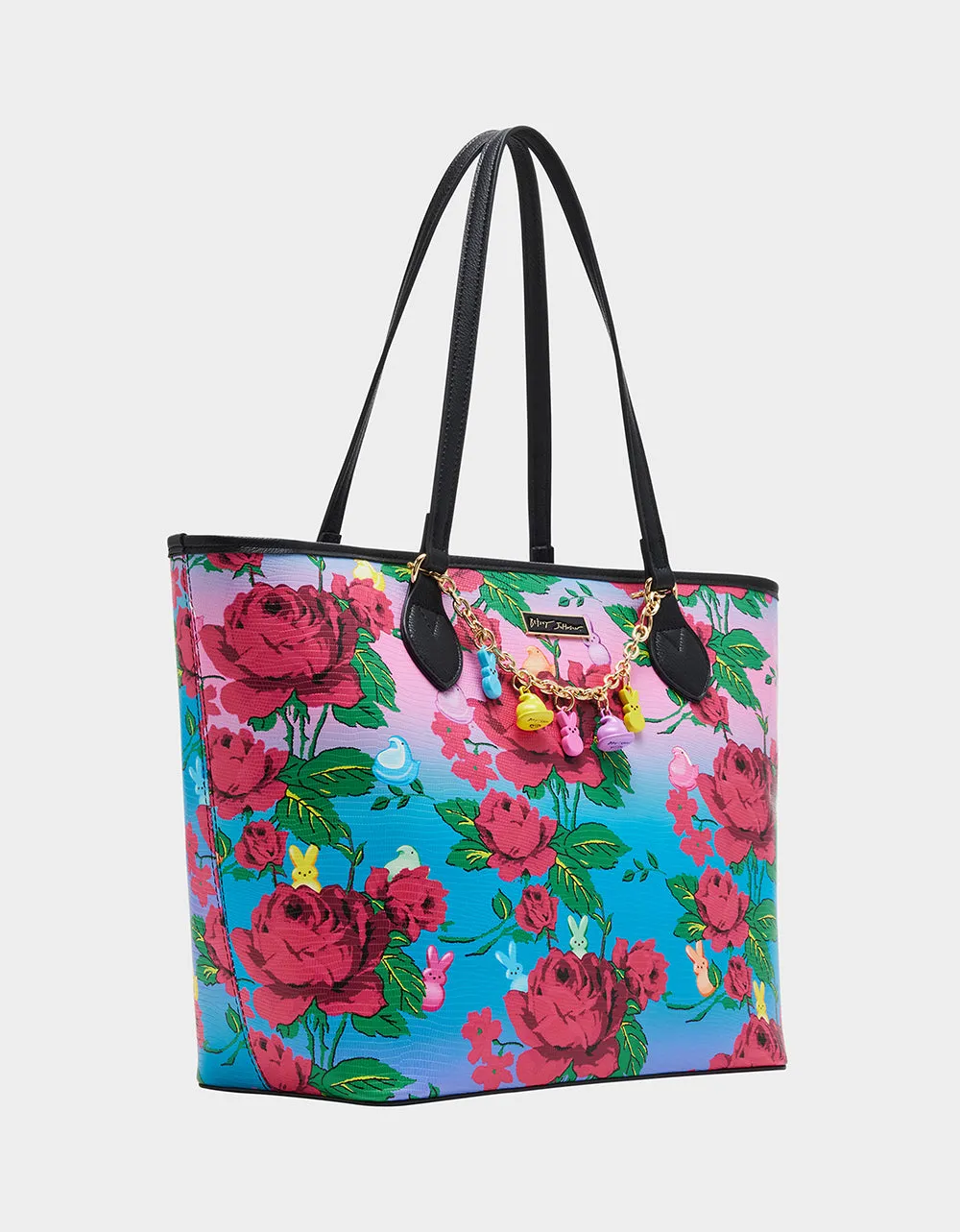 PEEPS® CHARM BRACELET TOTE PINK MULTI sold by Betsey Johnson product image thumbnail 4