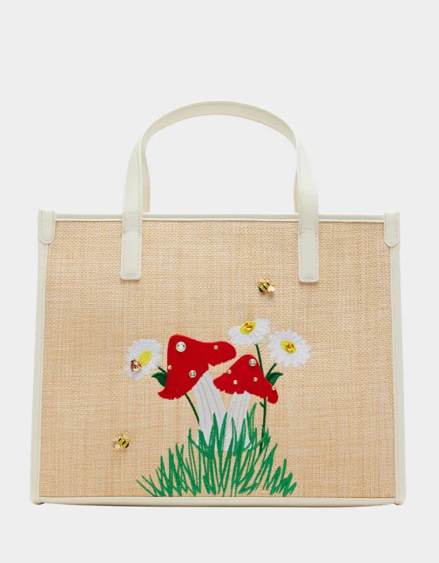 SHROOMIN SHOPPER TOTE MULTI sold by Betsey Johnson