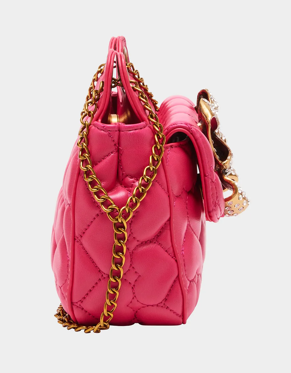 SHE BOWS CROSSBODY PINK | RE:LUV sold by Betsey Johnson product image thumbnail 4