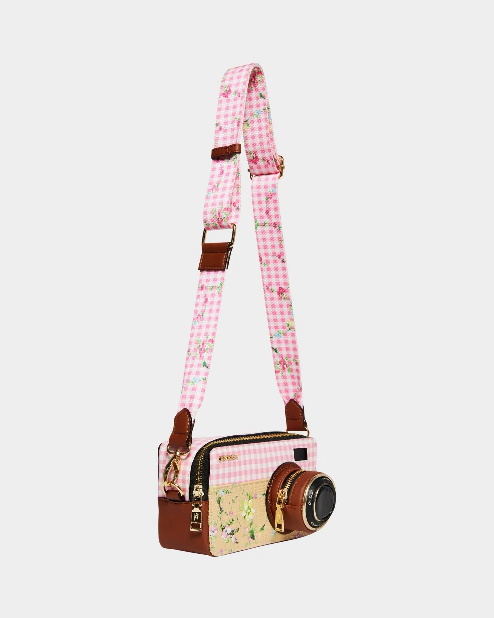 KITSCH OH SNAP CROSSBODY PINK | RE:LUV sold by Betsey Johnson product image thumbnail 2