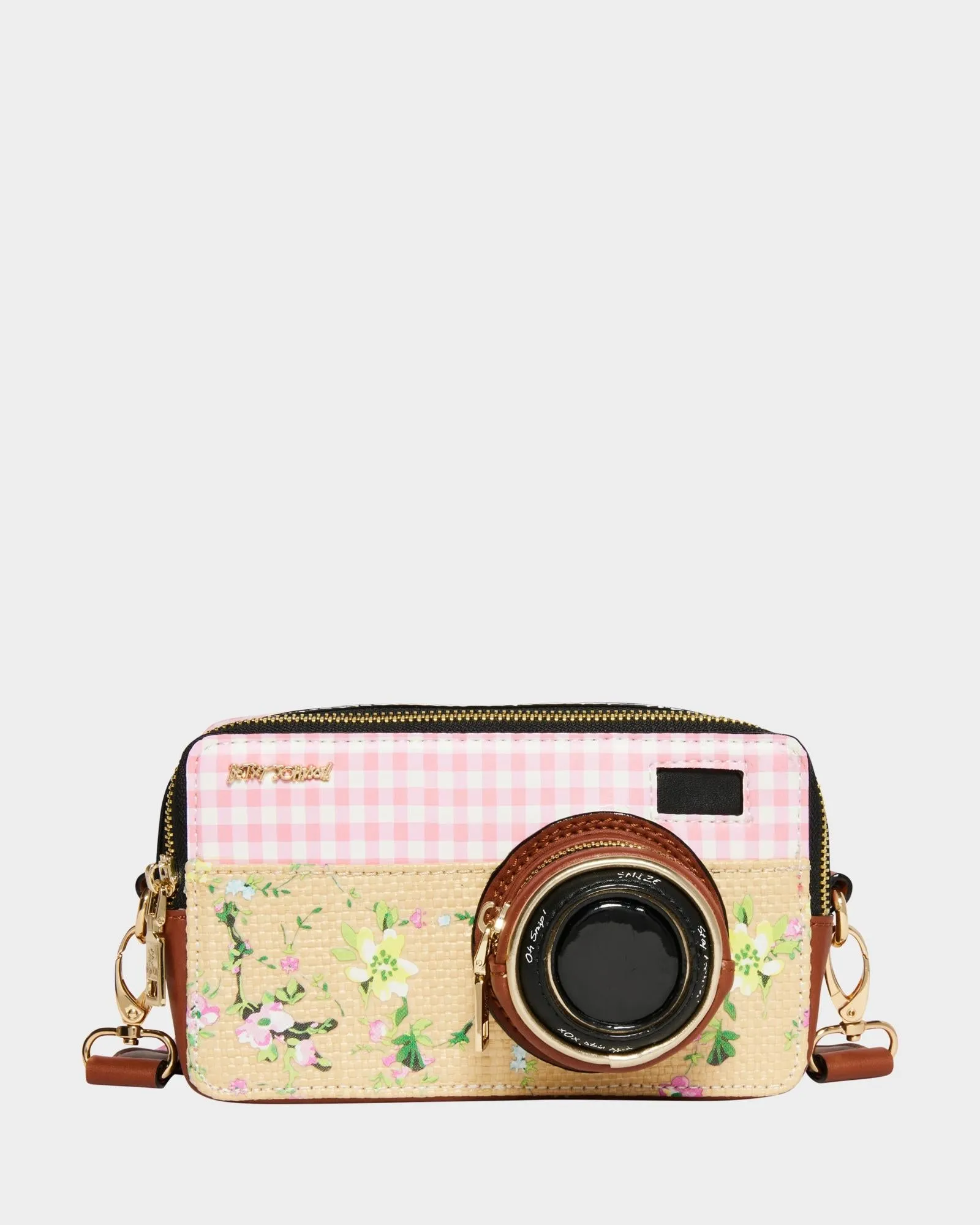 KITSCH OH SNAP CROSSBODY PINK | RE:LUV sold by Betsey Johnson