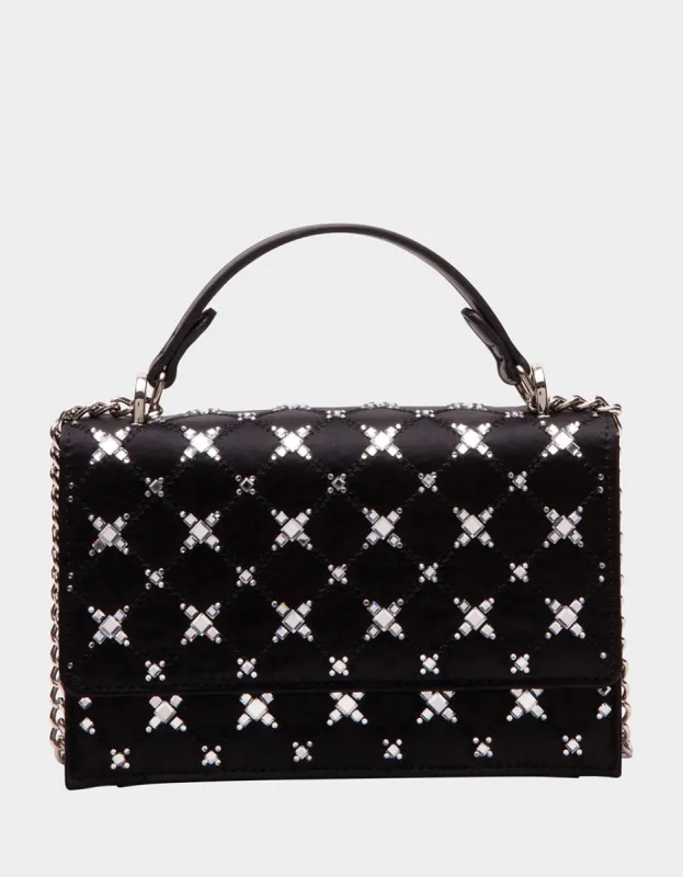 GEMSTONE CONVERTIBLE BAG BLACK sold by Betsey Johnson