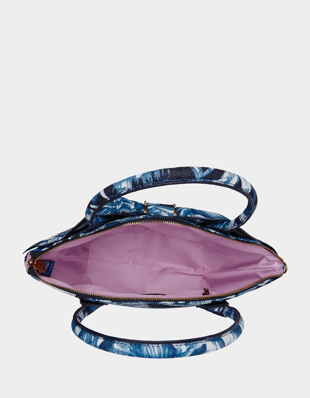 DENIM BOW-NANZA TOTE BLUE sold by Betsey Johnson product image thumbnail 4