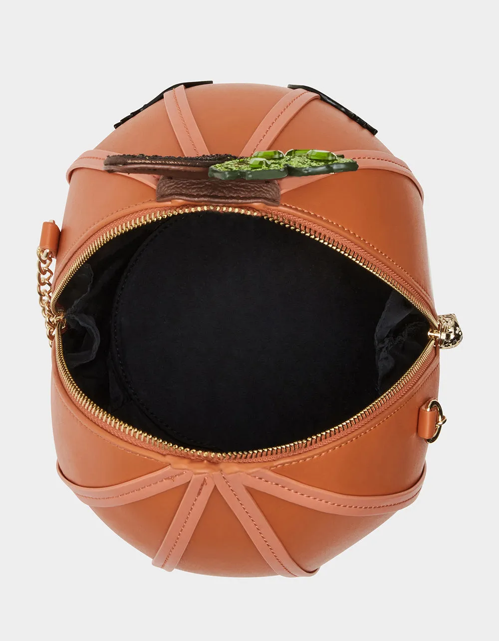 KITSCH YOU'RE SO GOURDGEOUS CROSSBODY ORANGE sold by Betsey Johnson product image thumbnail 4