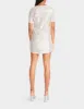 TATIANA MINI DRESS SILVER sold by Betsey Johnson