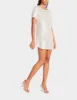 TATIANA MINI DRESS SILVER sold by Betsey Johnson