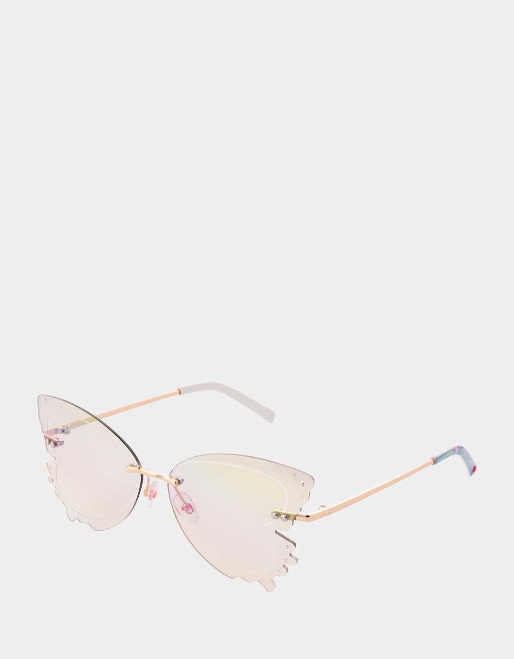 TAKE FLIGHT SUNGLASSES IRIDESCENT sold by Betsey Johnson product image thumbnail 5