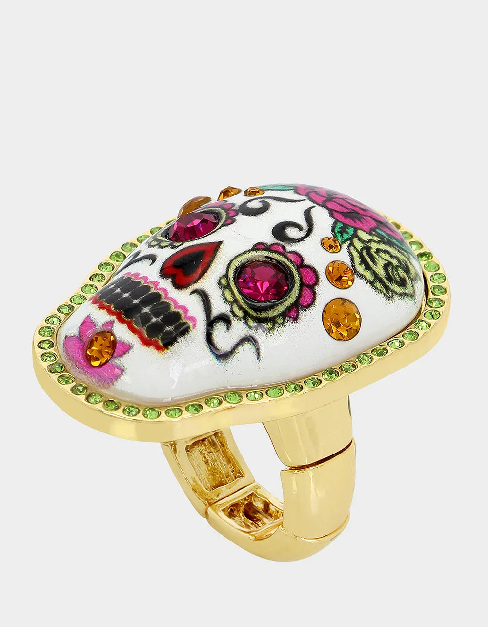 HOLA TO LOVE STRETCH RING MULTI sold by Betsey Johnson product image thumbnail 2