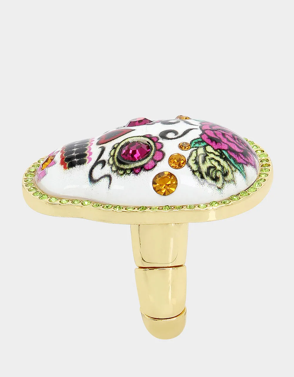 HOLA TO LOVE STRETCH RING MULTI sold by Betsey Johnson product image thumbnail 3