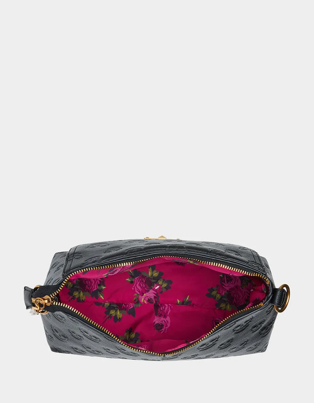 SKULL BOSS SATCHEL BLACK sold by Betsey Johnson product image thumbnail 5