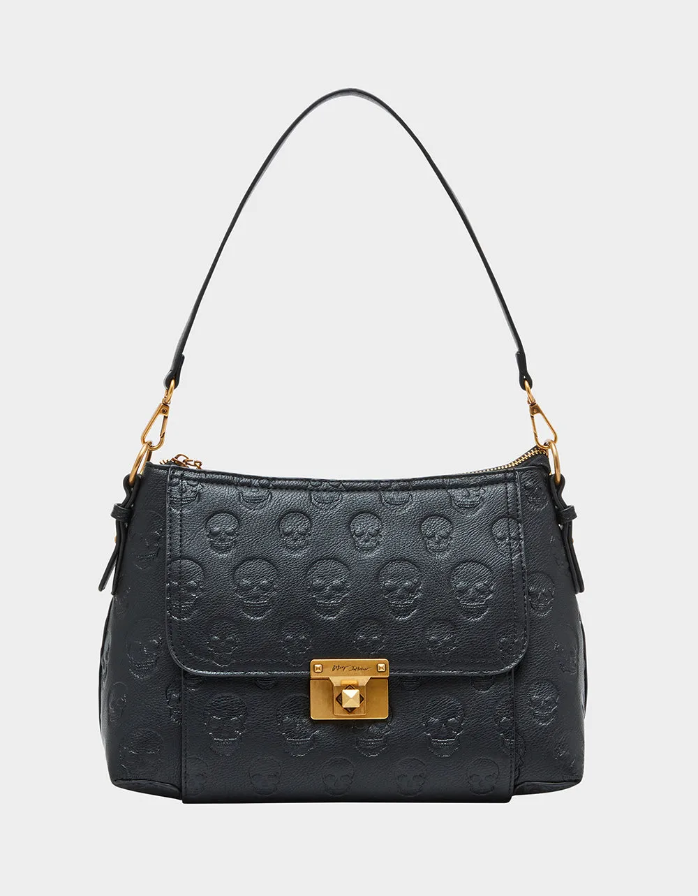 SKULL BOSS SATCHEL BLACK sold by Betsey Johnson product image thumbnail 2