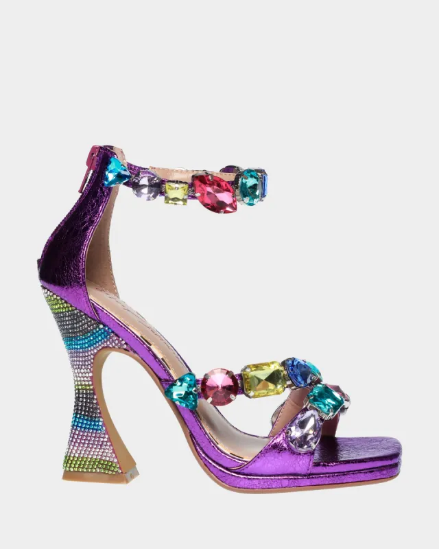 LILLIE PURPLE MULTI | RE:LUV sold by Betsey Johnson