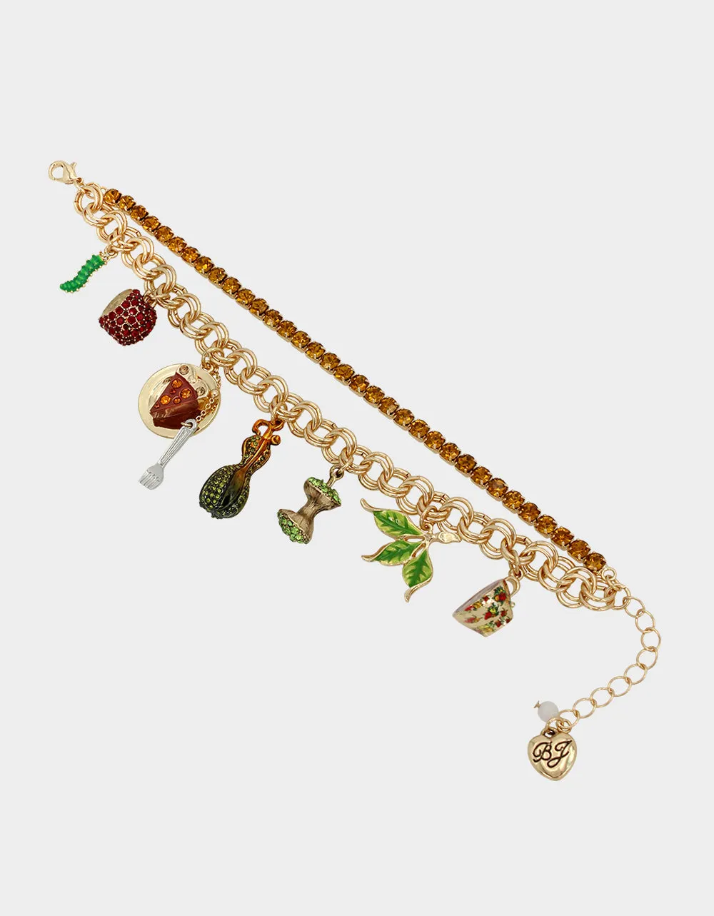 ITS FALL YALL CHARM BRACELET MULTI sold by Betsey Johnson product image thumbnail 3