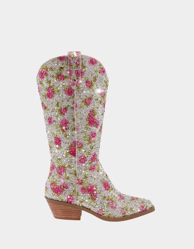 DALAS FLORAL RHINESTONES sold by Betsey Johnson
