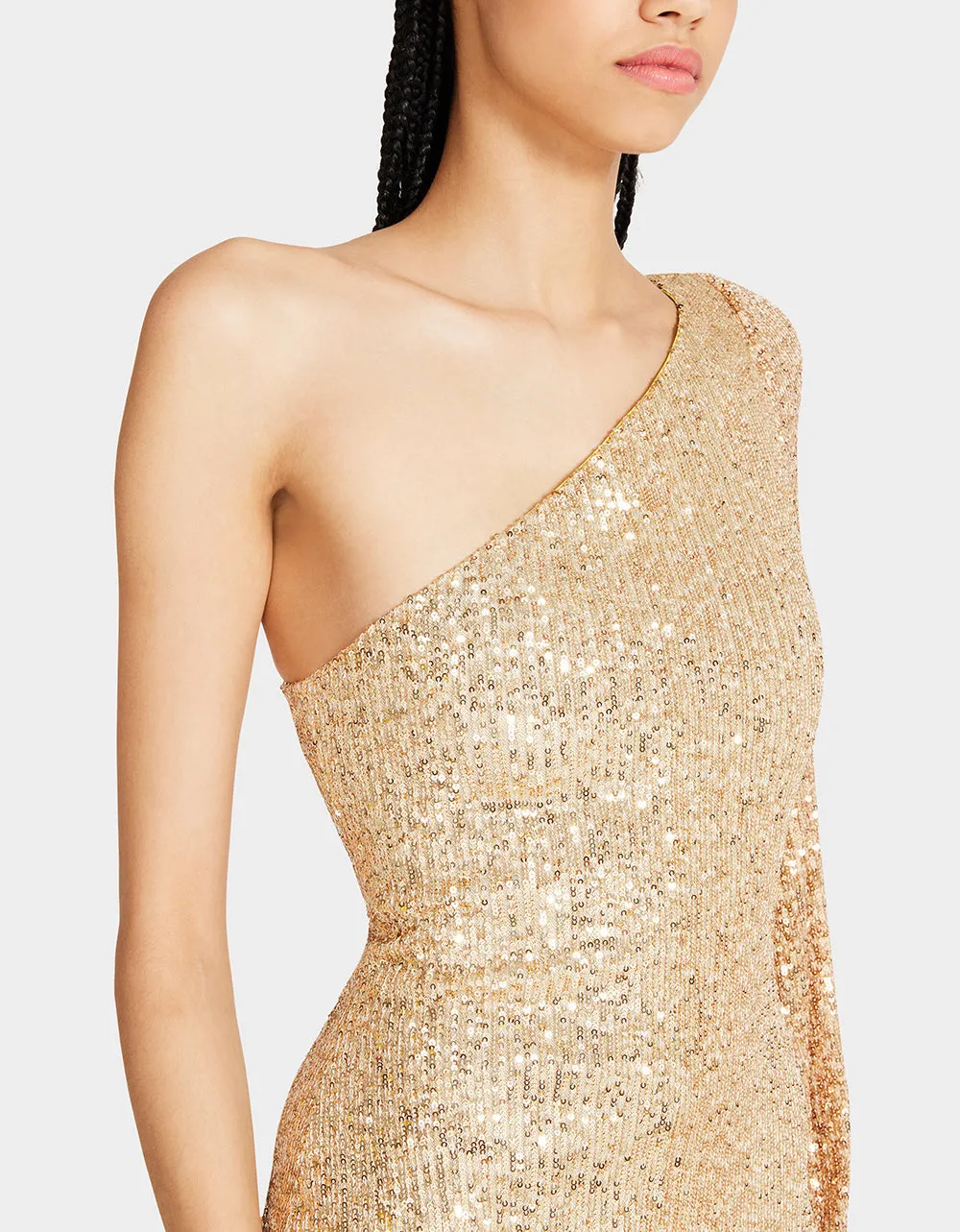 LUISA MINI DRESS GOLD | RE:LUV sold by Betsey Johnson product image thumbnail 3
