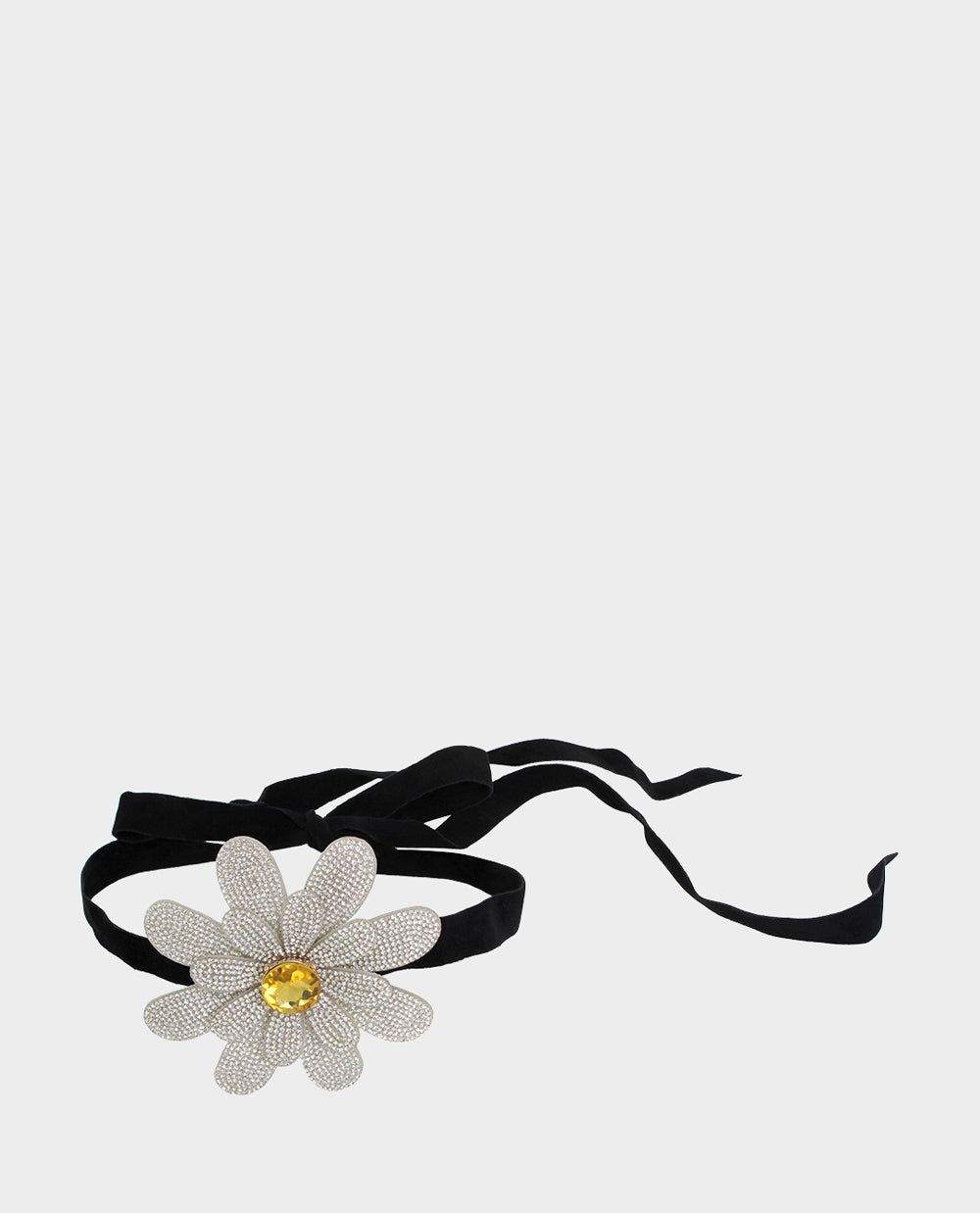 OHH A DAISY CHOKER NECKLACE RHINESTONE sold by Betsey Johnson product image thumbnail 3