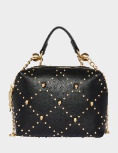 STATUS SKULL CROSSBODY BLACK sold by Betsey Johnson