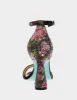 DANI BLACK/PINK FLORAL sold by Betsey Johnson
