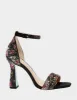 DANI BLACK/PINK FLORAL sold by Betsey Johnson