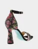 DANI BLACK/PINK FLORAL sold by Betsey Johnson