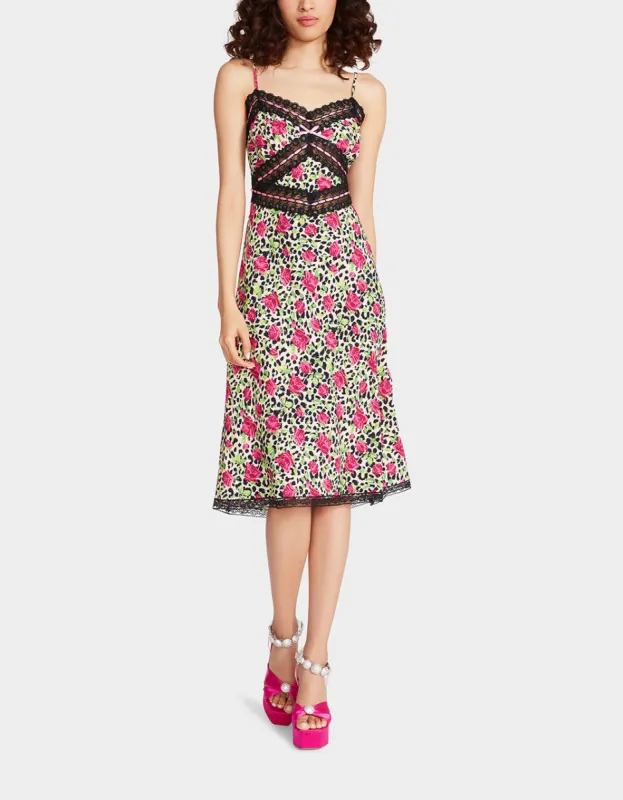 HOLLYWOOD MIDI DRESS MULTI | RE:LUV sold by Betsey Johnson