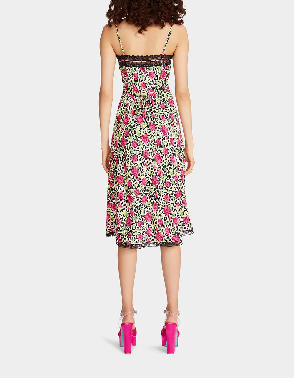 HOLLYWOOD MIDI DRESS MULTI | RE:LUV sold by Betsey Johnson product image thumbnail 3