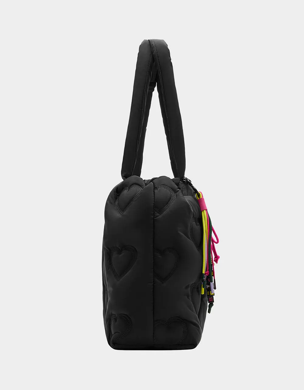 BUNGEE JUMP NYLON TOTE BLACK sold by Betsey Johnson product image thumbnail 3