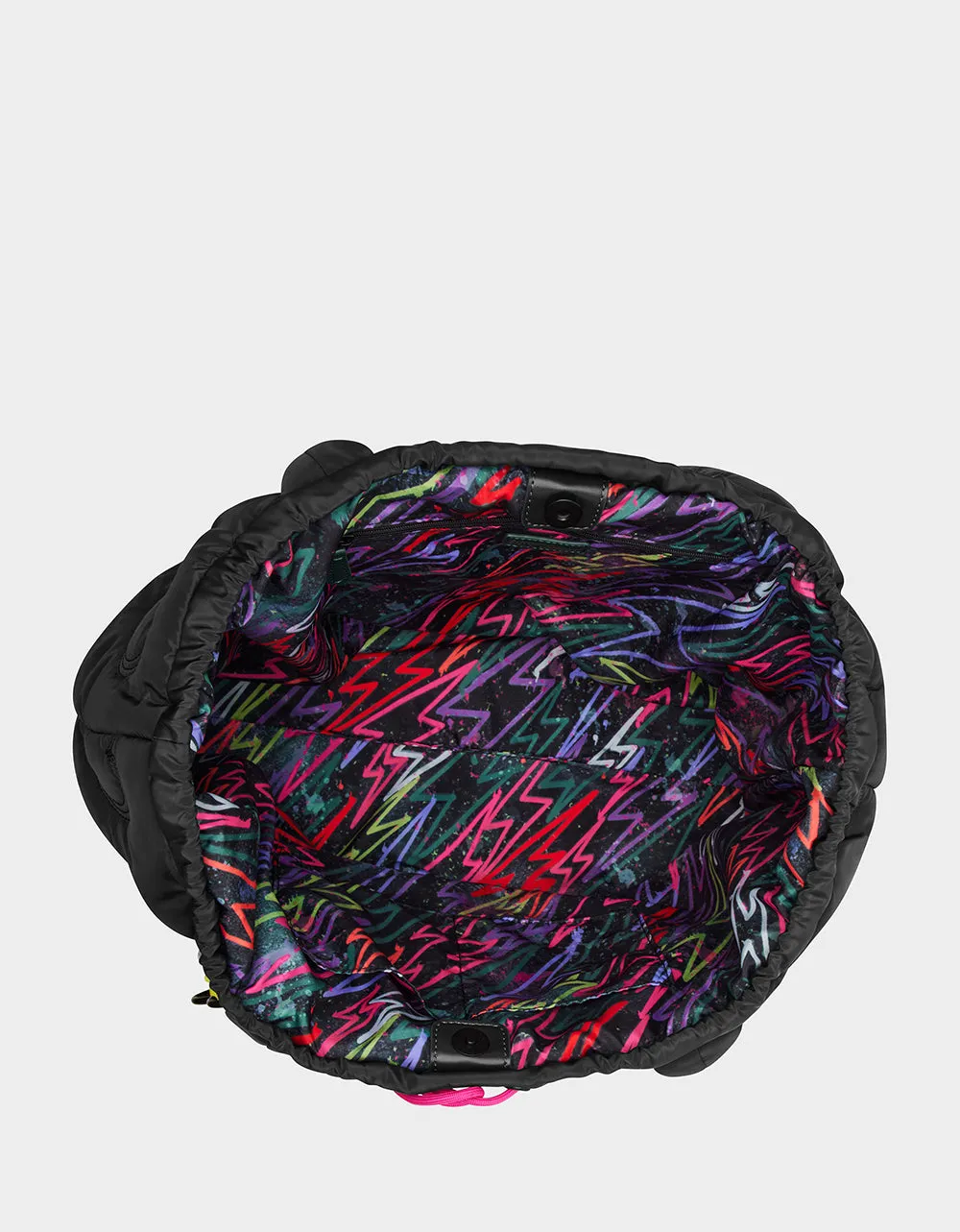 BUNGEE JUMP NYLON TOTE BLACK sold by Betsey Johnson product image thumbnail 5