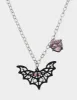 FLY BY NIGHT BAT PENDANT RHINESTONE sold by Betsey Johnson