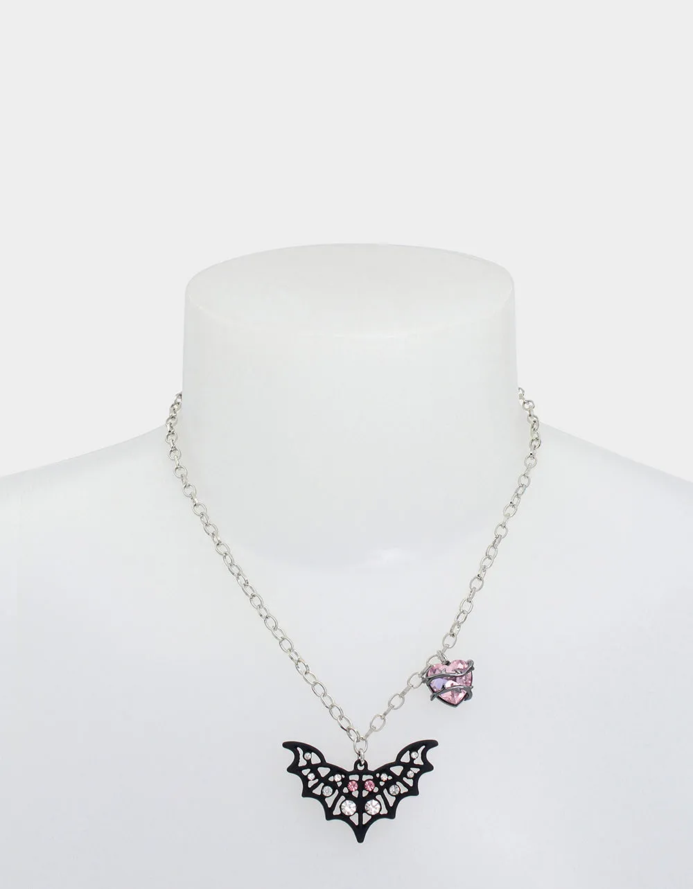 FLY BY NIGHT BAT PENDANT RHINESTONE sold by Betsey Johnson product image thumbnail 3