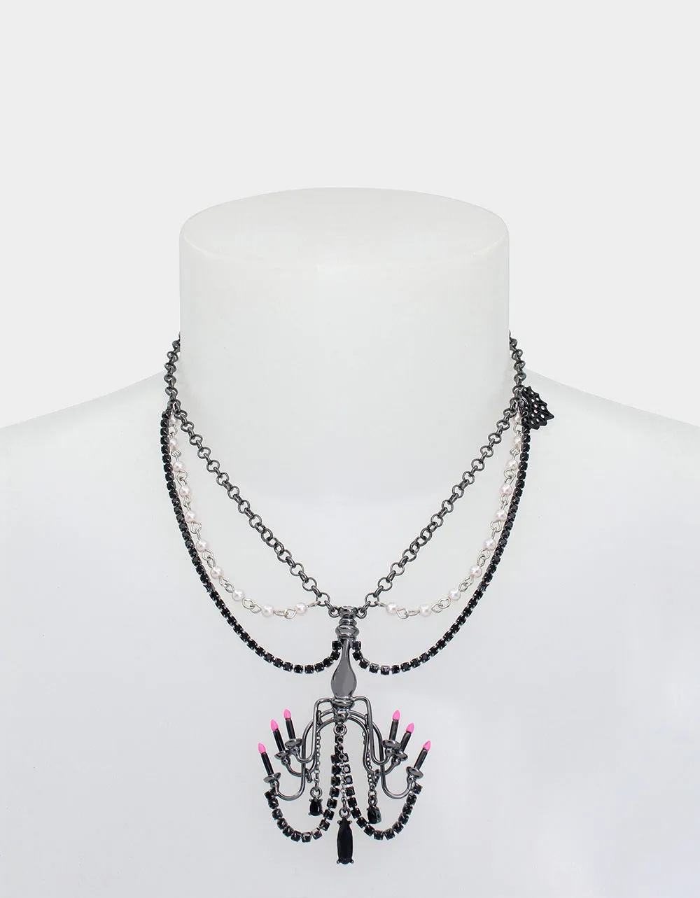 FLY BY NIGHT CHANDELIER PENDANT PINK sold by Betsey Johnson product image thumbnail 4