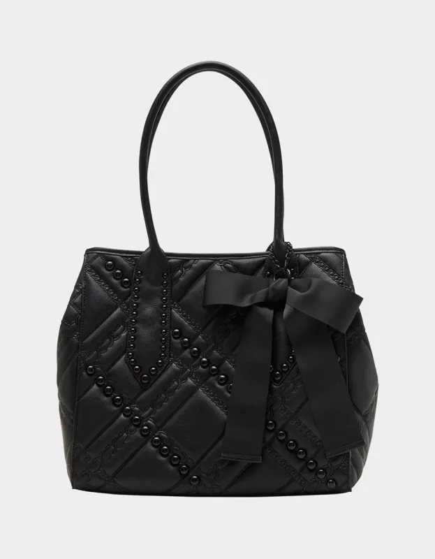 EVERYWHERE TOTE BLACK sold by Betsey Johnson
