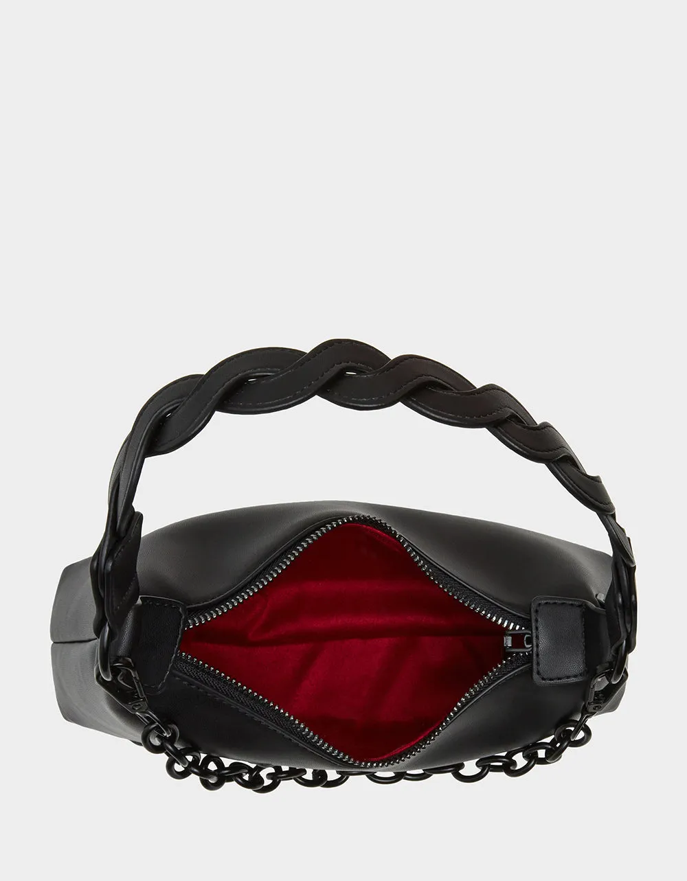 OFF KILTER ROSETTE BAG BLACK sold by Betsey Johnson product image thumbnail 4
