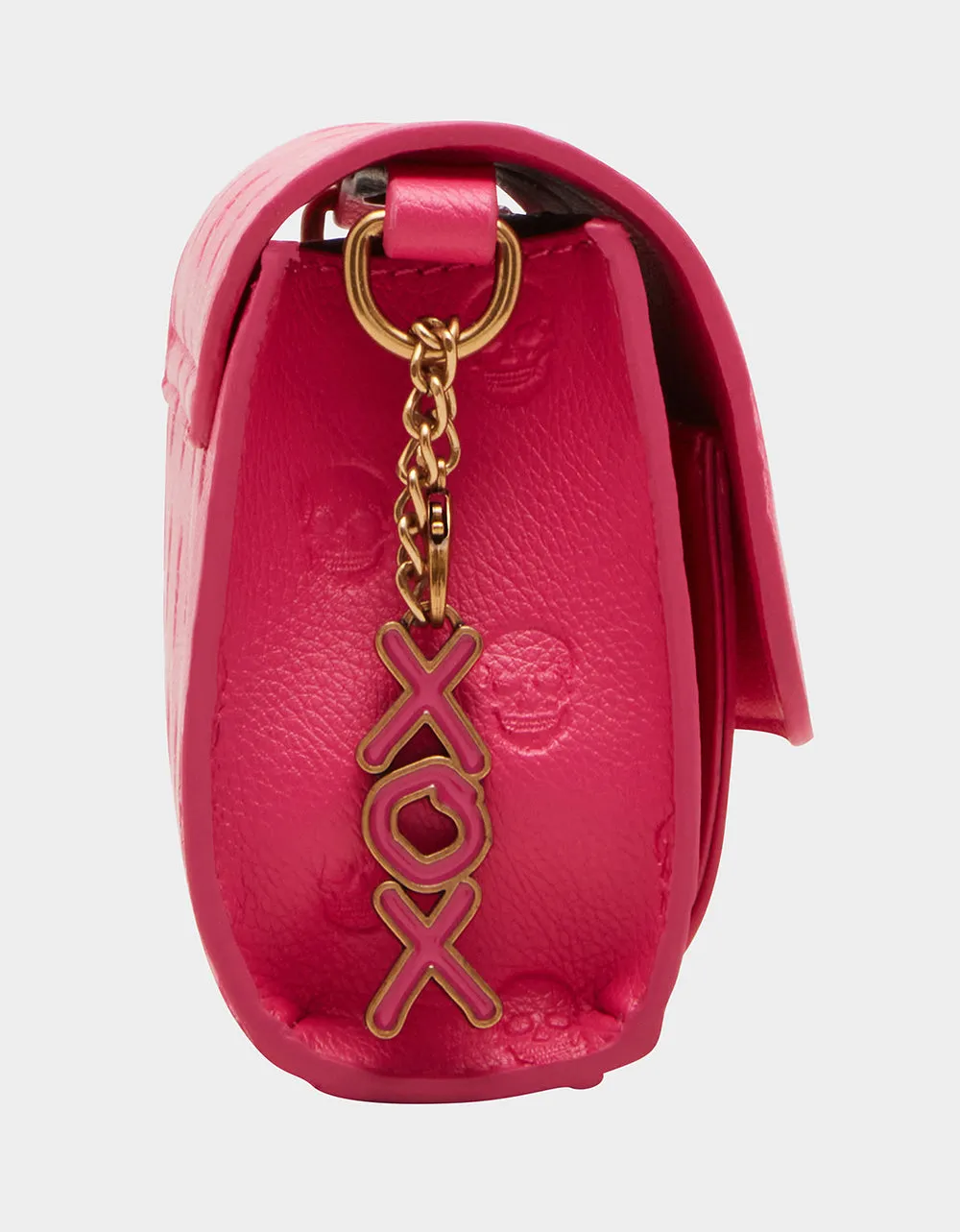 SKULLICIOUS MINI TURNLOCK CROSSBODY PINK sold by Betsey Johnson product image thumbnail 4