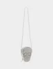 KITSCH BONE-JOUR CROSSBODY SILVER sold by Betsey Johnson