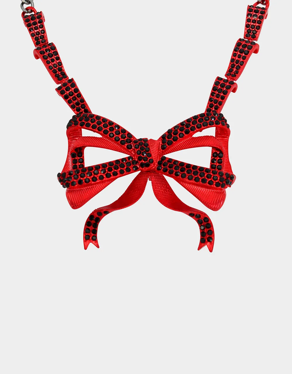 RED BOWS BOW PENDANT RED sold by Betsey Johnson product image thumbnail 3