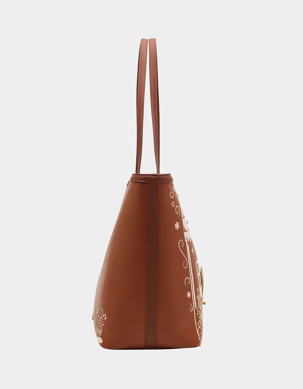 GINGERBREAD TOTE BROWN sold by Betsey Johnson product image thumbnail 4