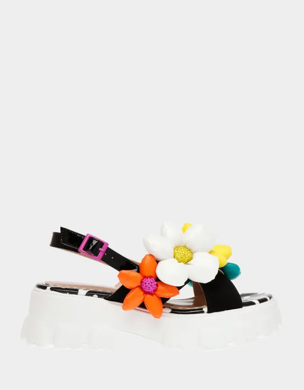 BEEBEE BLACK MULTI sold by Betsey Johnson