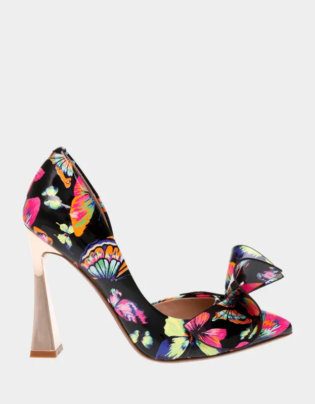 NOBBLE-P BLACK BUTTERFLY | RE:LUV sold by Betsey Johnson