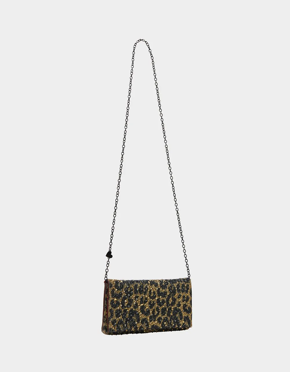 SOFT RHINESTONE CLUTCH LEOPARD sold by Betsey Johnson product image thumbnail 2