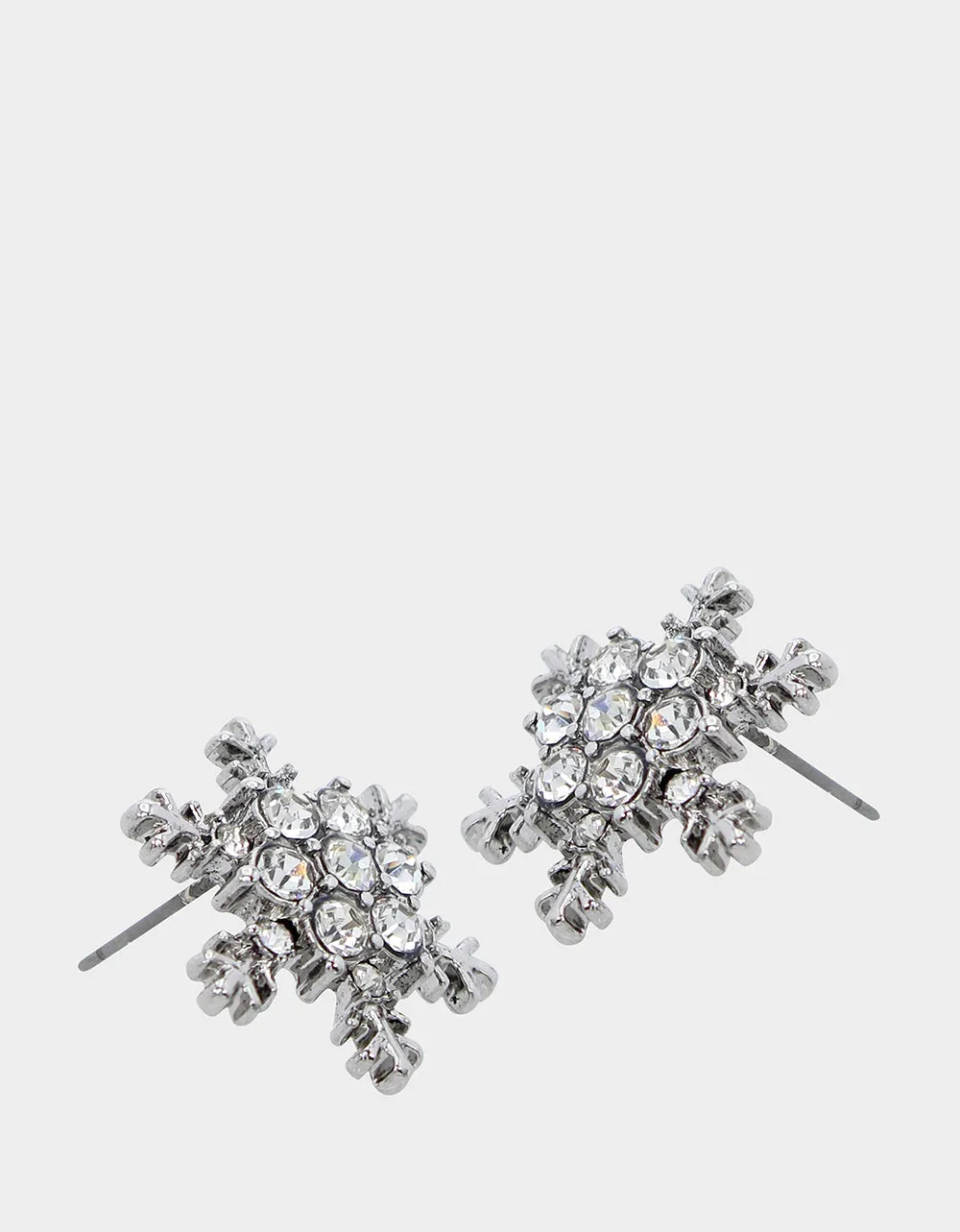 SNOW SPECIAL SNOWFLAKE STUDS CRYSTAL sold by Betsey Johnson product image thumbnail 2