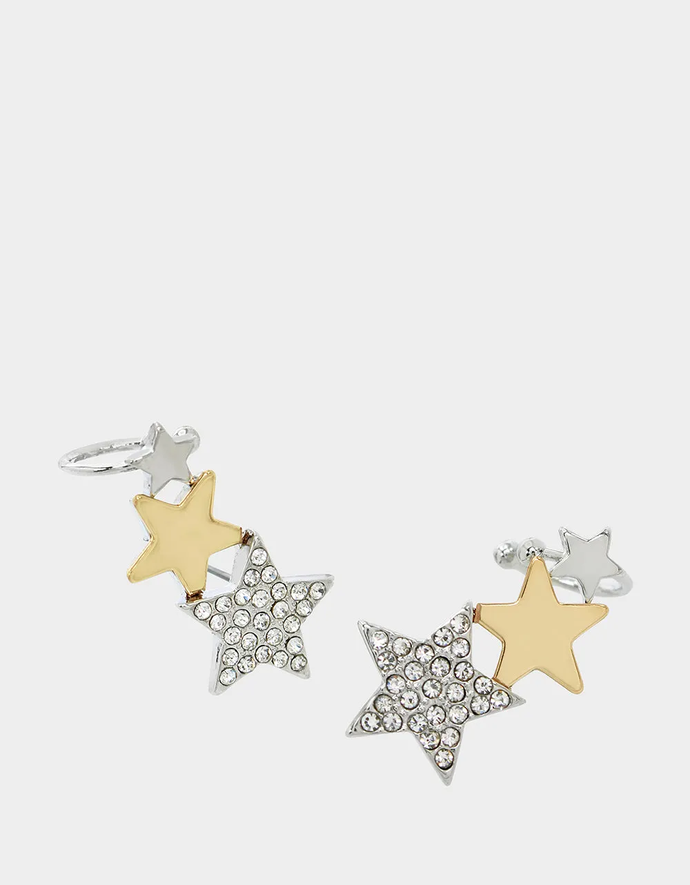 MIDNIGHT MAGIC STAR CRAWLER EARRINGS CRYSTAL sold by Betsey Johnson product image thumbnail 2